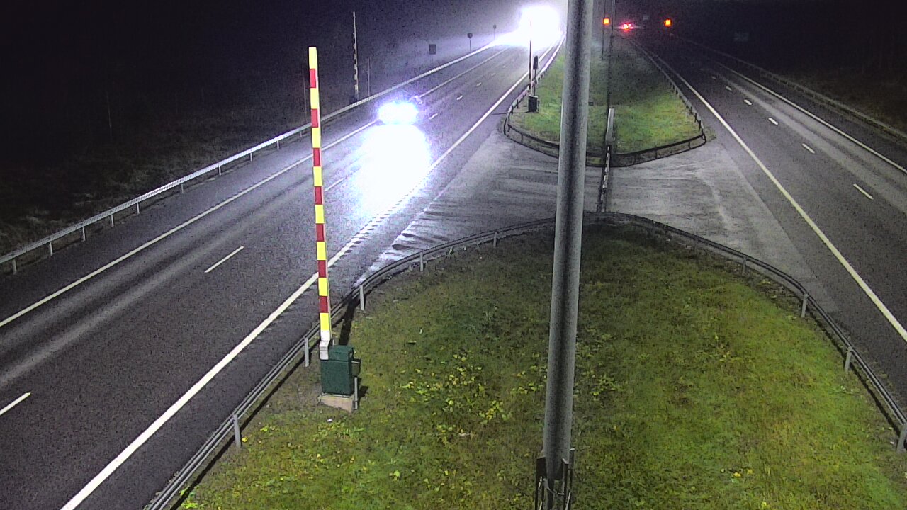 Kelikamerat Kuva Tie 1 Salo, Isokylän tunneli, puomi länsi, Salo, Varsinais-Suomi