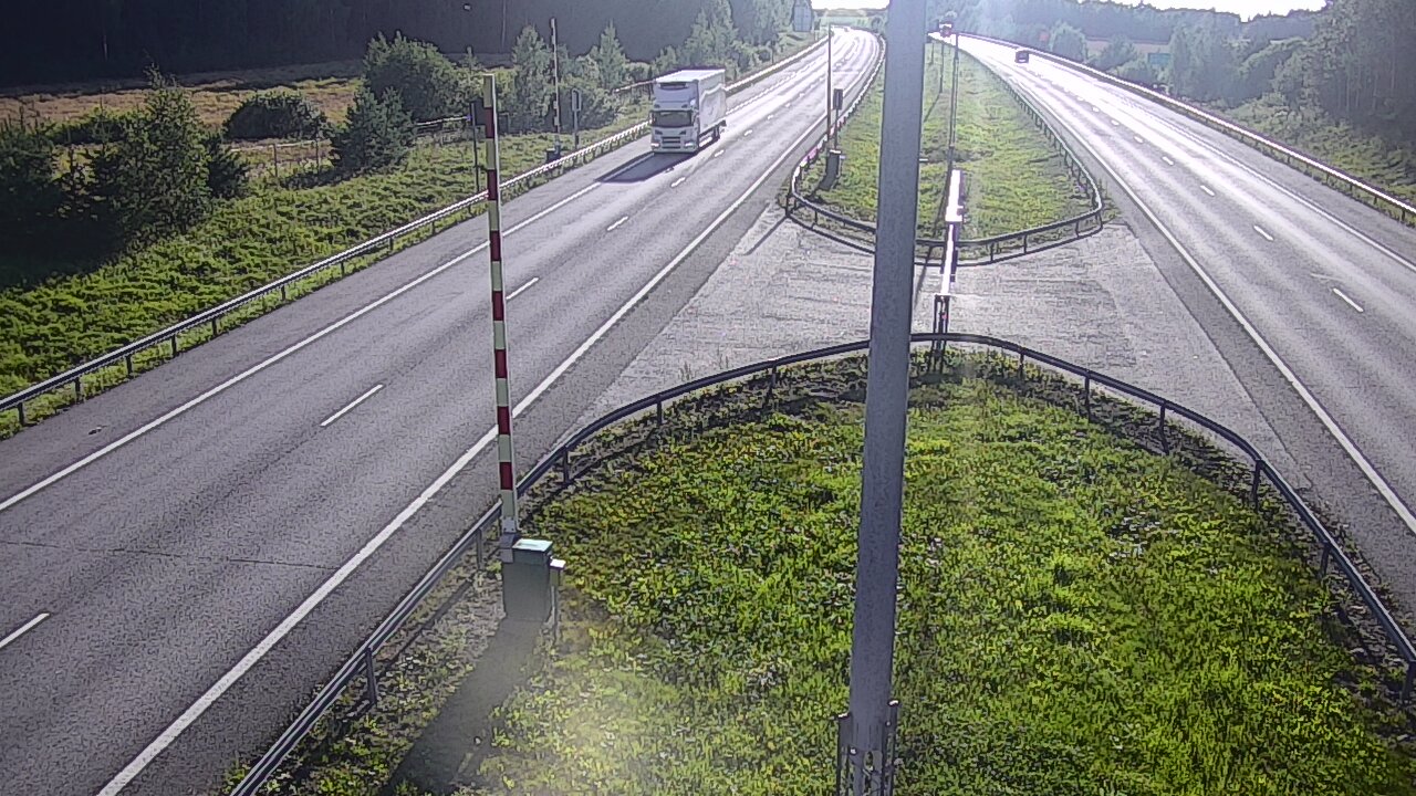 Kelikamerat Kuva Tie 1 Salo, Isokylän tunneli, puomi länsi, Salo, Varsinais-Suomi