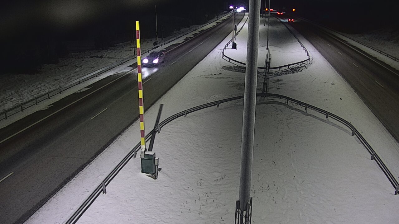 Kelikamerat Kuva Tie 1 Salo, Isokylän tunneli, puomi länsi, Salo, Varsinais-Suomi