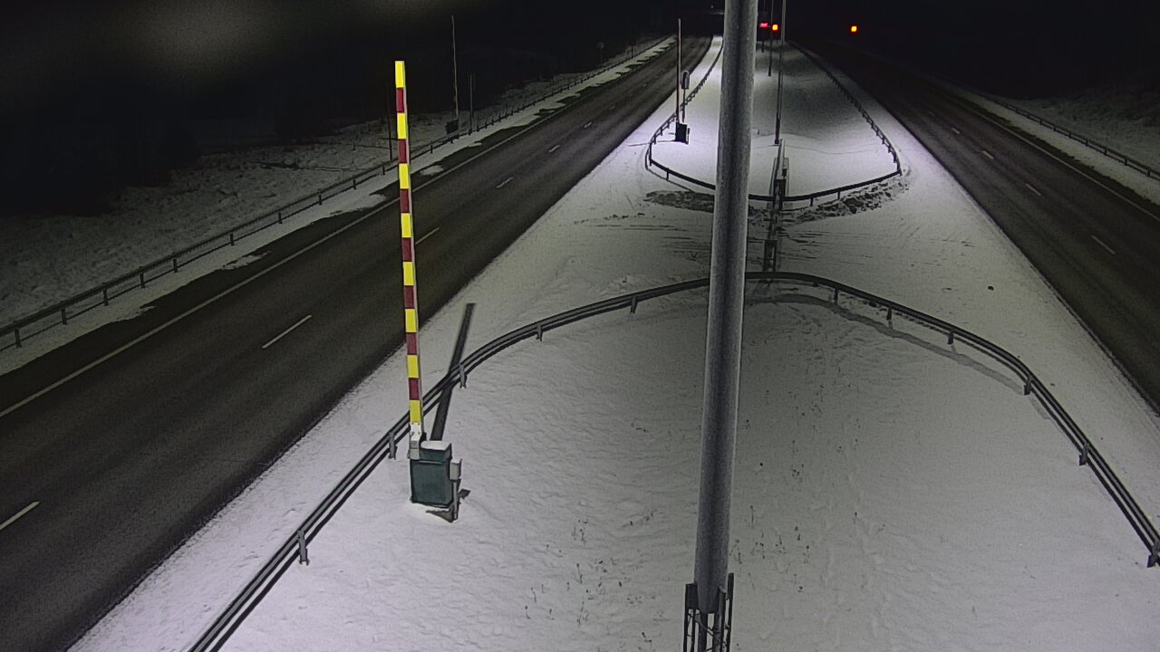 Kelikamerat Kuva Tie 1 Salo, Isokylän tunneli, puomi länsi, Salo, Varsinais-Suomi