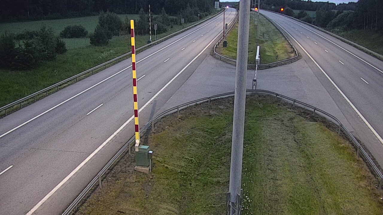 Kelikamerat Kuva Tie 1 Salo, Isokylän tunneli, puomi länsi, Salo, Varsinais-Suomi
