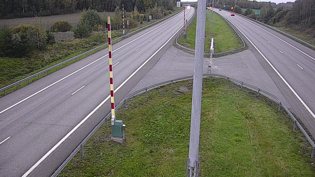 Weather Camera Image Väg 1 Salo, Isokylän tunneli, bom väst, Salo, Varsinais-Suomi