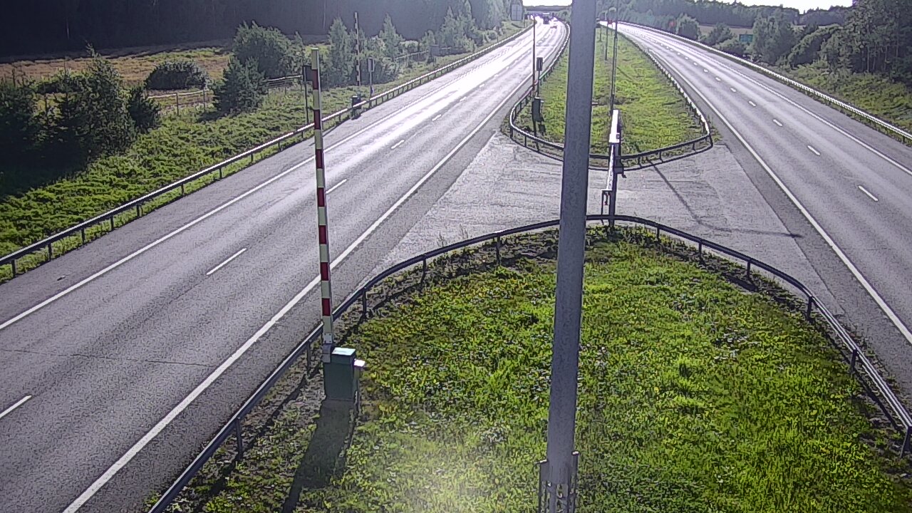 Kelikamerat Kuva Tie 1 Salo, Isokylän tunneli, puomi länsi, Salo, Varsinais-Suomi