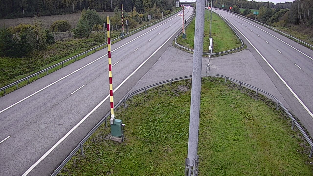 Weather Camera Image Väg 1 Salo, Isokylän tunneli, bom väst, Salo, Varsinais-Suomi