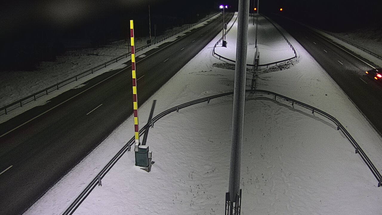 Kelikamerat Kuva Tie 1 Salo, Isokylän tunneli, puomi länsi, Salo, Varsinais-Suomi