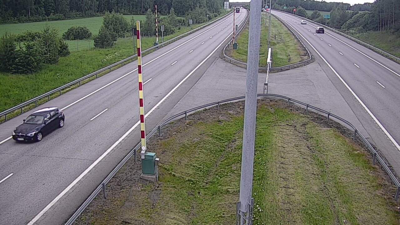 Kelikamerat Kuva Tie 1 Salo, Isokylän tunneli, puomi länsi, Salo, Varsinais-Suomi