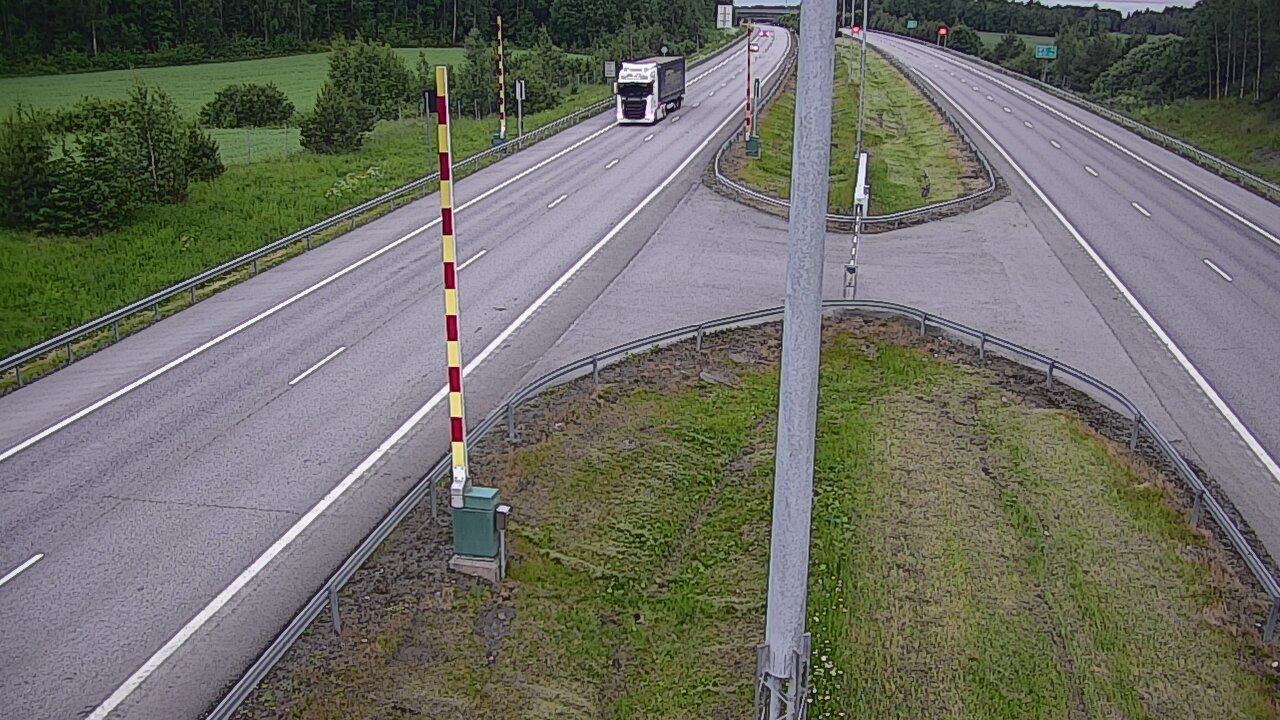 Kelikamerat Kuva Tie 1 Salo, Isokylän tunneli, puomi länsi, Salo, Varsinais-Suomi
