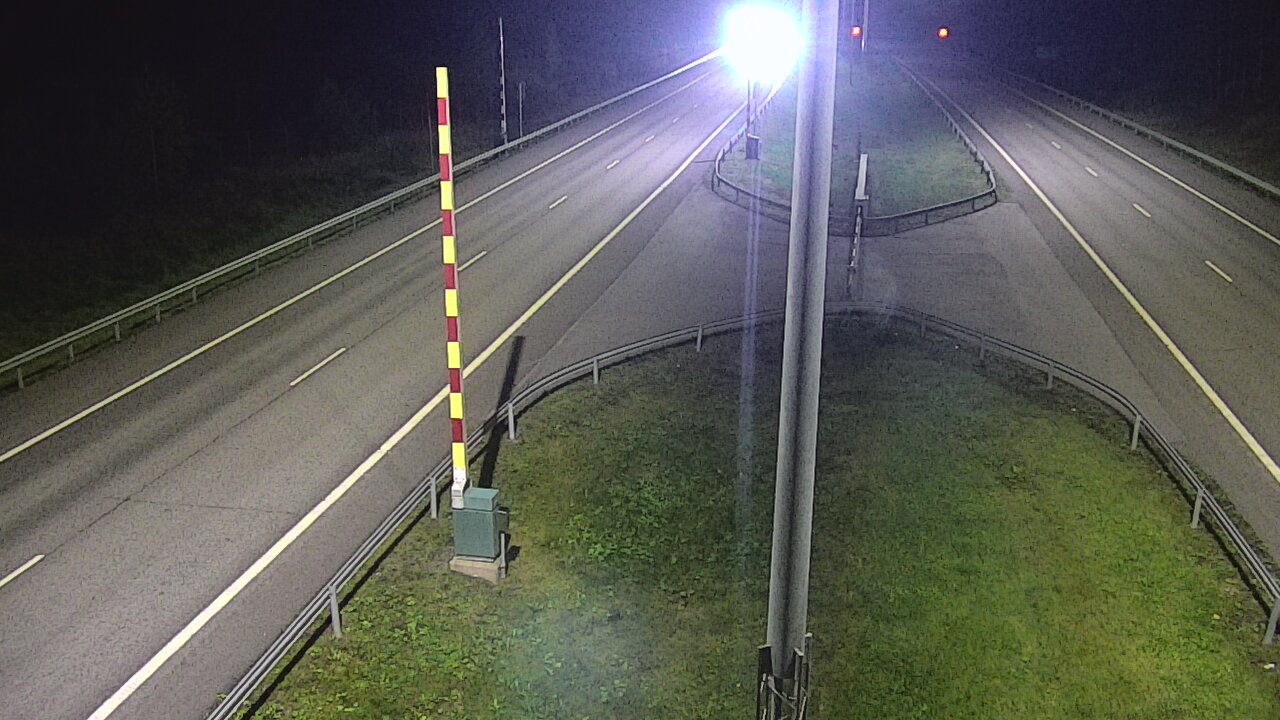 Weather Camera Image Väg 1 Salo, Isokylän tunneli, bom väst, Salo, Varsinais-Suomi