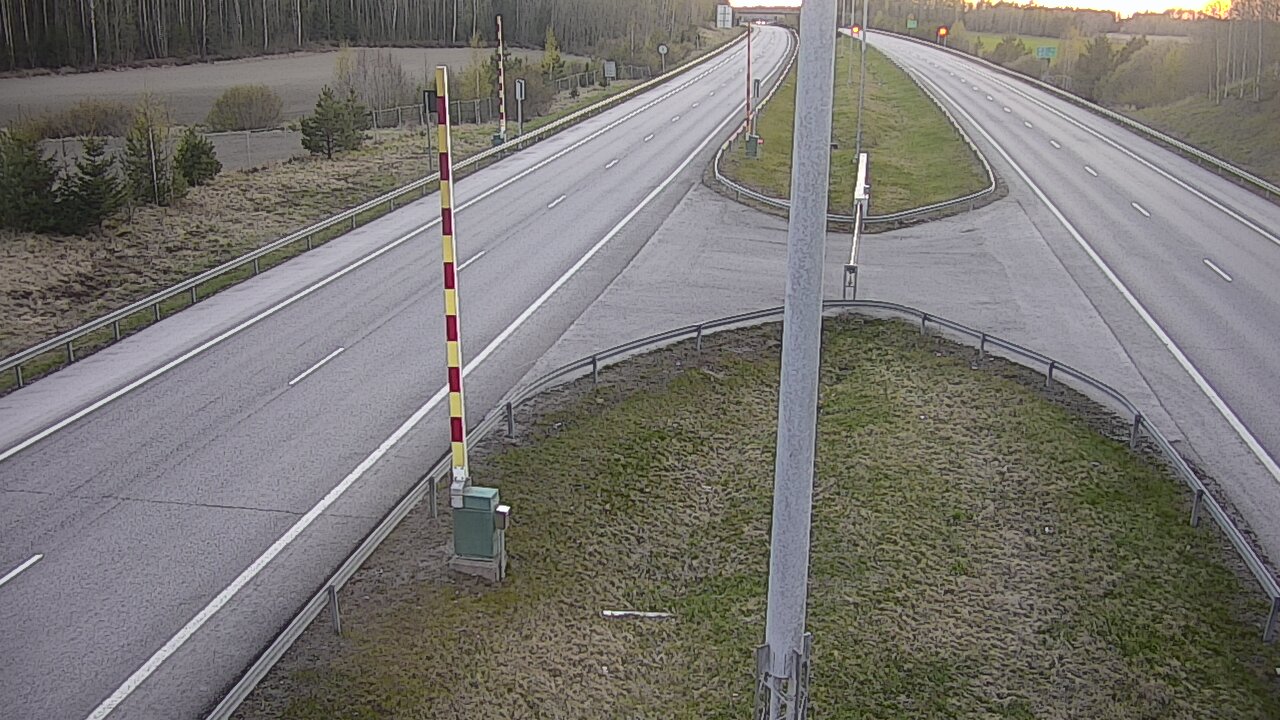 Weather Camera Image Road 1 Salo, Isokylä tunneli, boom west, Salo, Varsinais-Suomi