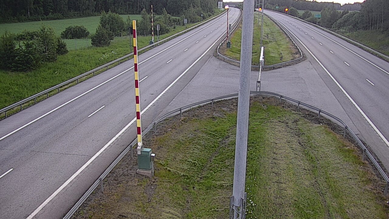 Kelikamerat Kuva Tie 1 Salo, Isokylän tunneli, puomi länsi, Salo, Varsinais-Suomi