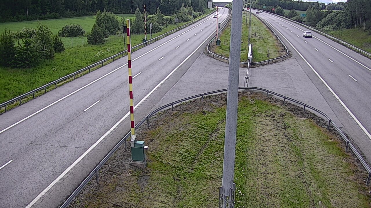 Kelikamerat Kuva Tie 1 Salo, Isokylän tunneli, puomi länsi, Salo, Varsinais-Suomi