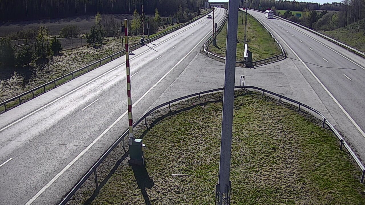 Kelikamerat Kuva Tie 1 Salo, Isokylän tunneli, puomi länsi, Salo, Varsinais-Suomi