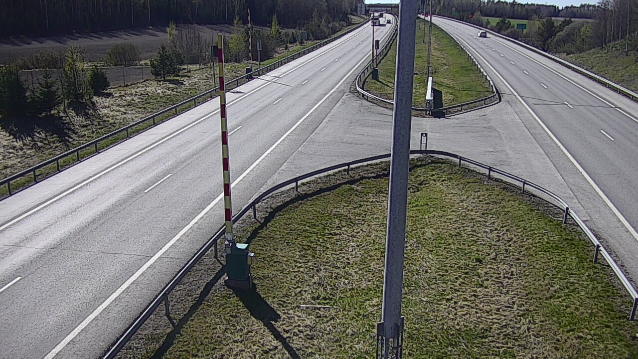 Kelikamerat Kuva Tie 1 Salo, Isokylän tunneli, puomi länsi, Salo, Varsinais-Suomi