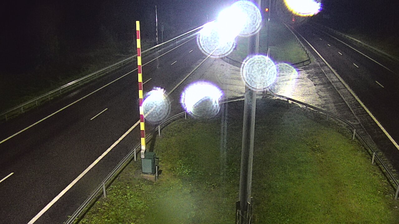 Weather Camera Image Väg 1 Salo, Isokylän tunneli, bom väst, Salo, Varsinais-Suomi