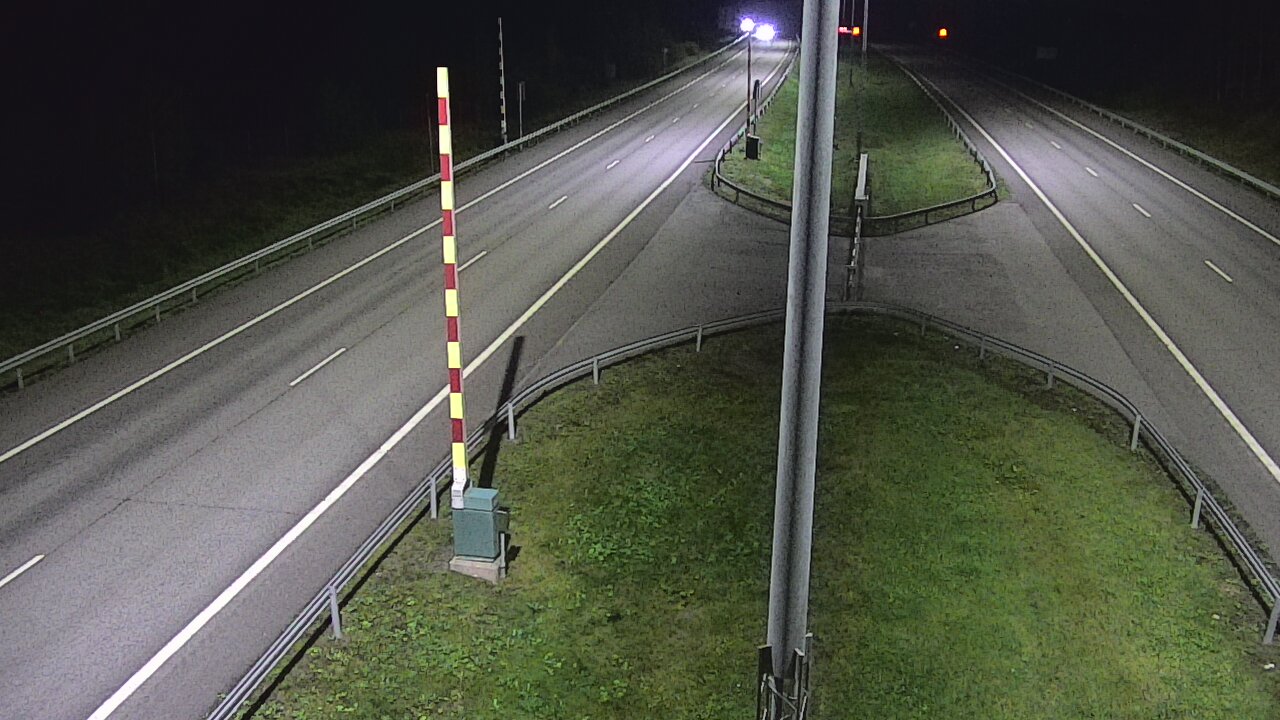 Weather Camera Image Väg 1 Salo, Isokylän tunneli, bom väst, Salo, Varsinais-Suomi