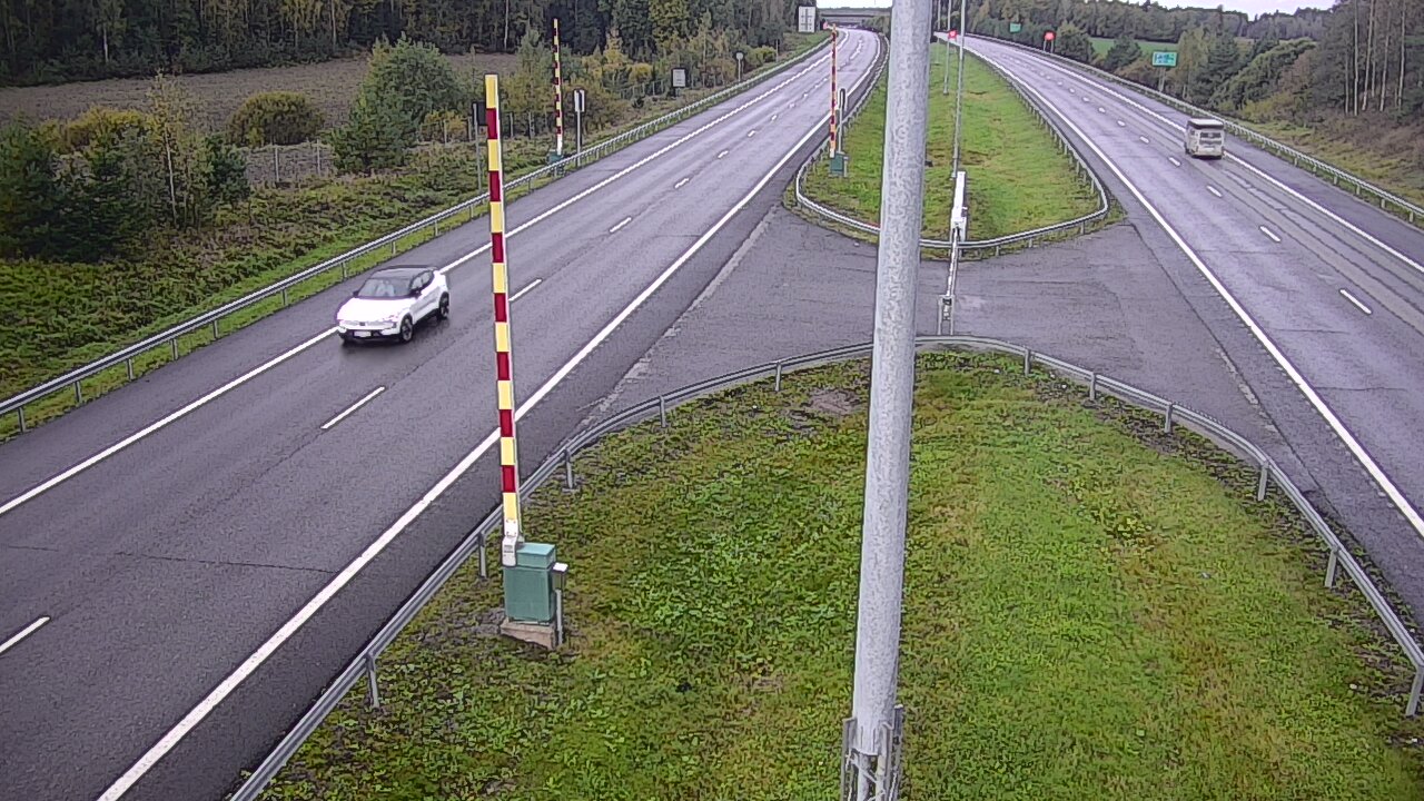 Weather Camera Image Väg 1 Salo, Isokylän tunneli, bom väst, Salo, Varsinais-Suomi