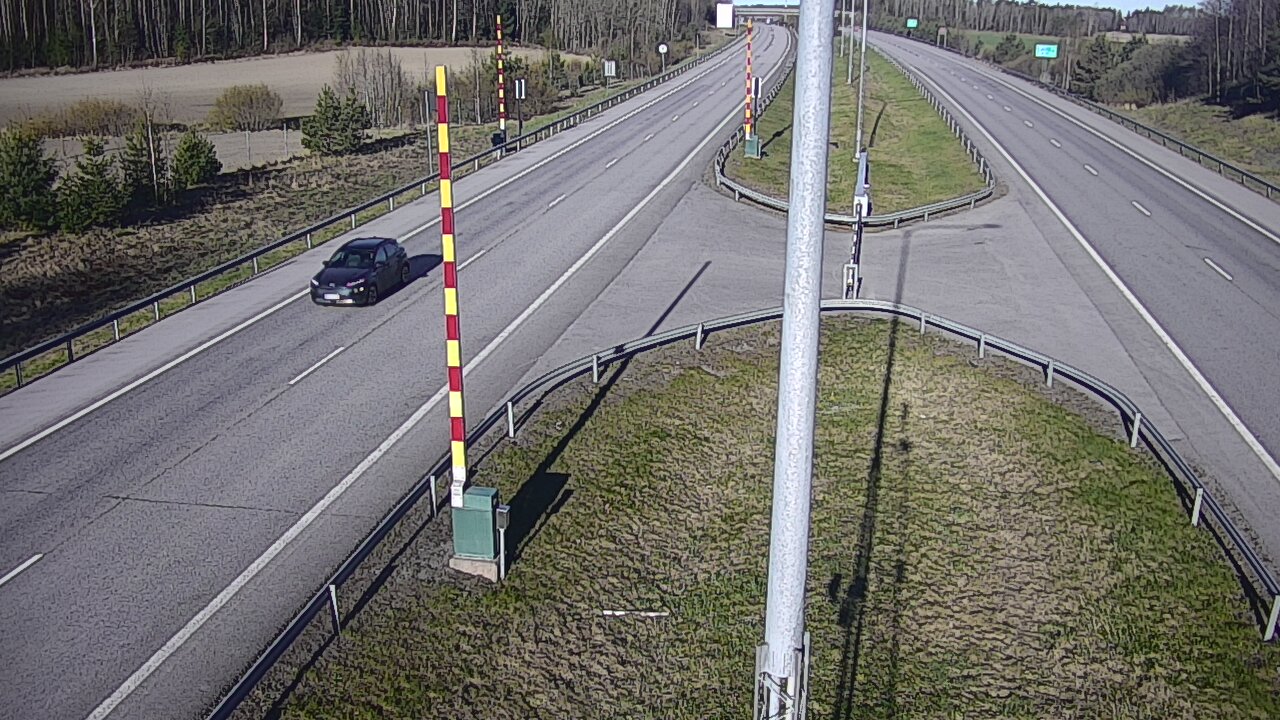 Kelikamerat Kuva Tie 1 Salo, Isokylän tunneli, puomi länsi, Salo, Varsinais-Suomi