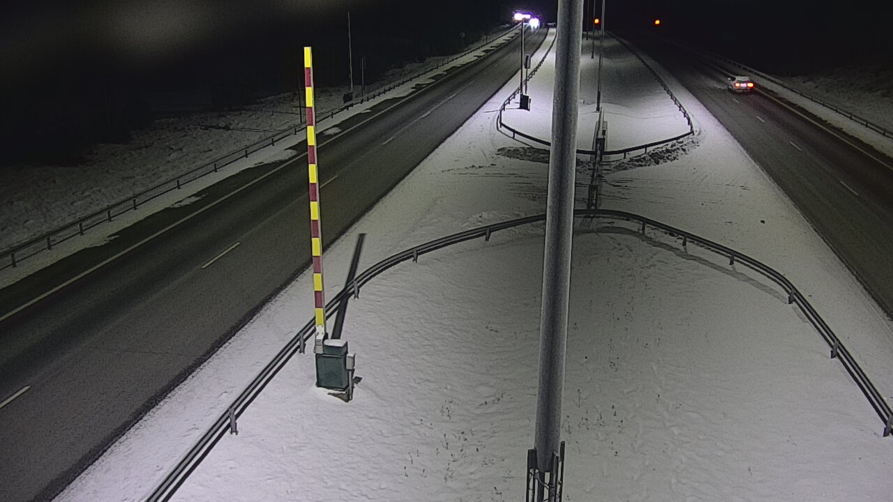 Kelikamerat Kuva Tie 1 Salo, Isokylän tunneli, puomi länsi, Salo, Varsinais-Suomi