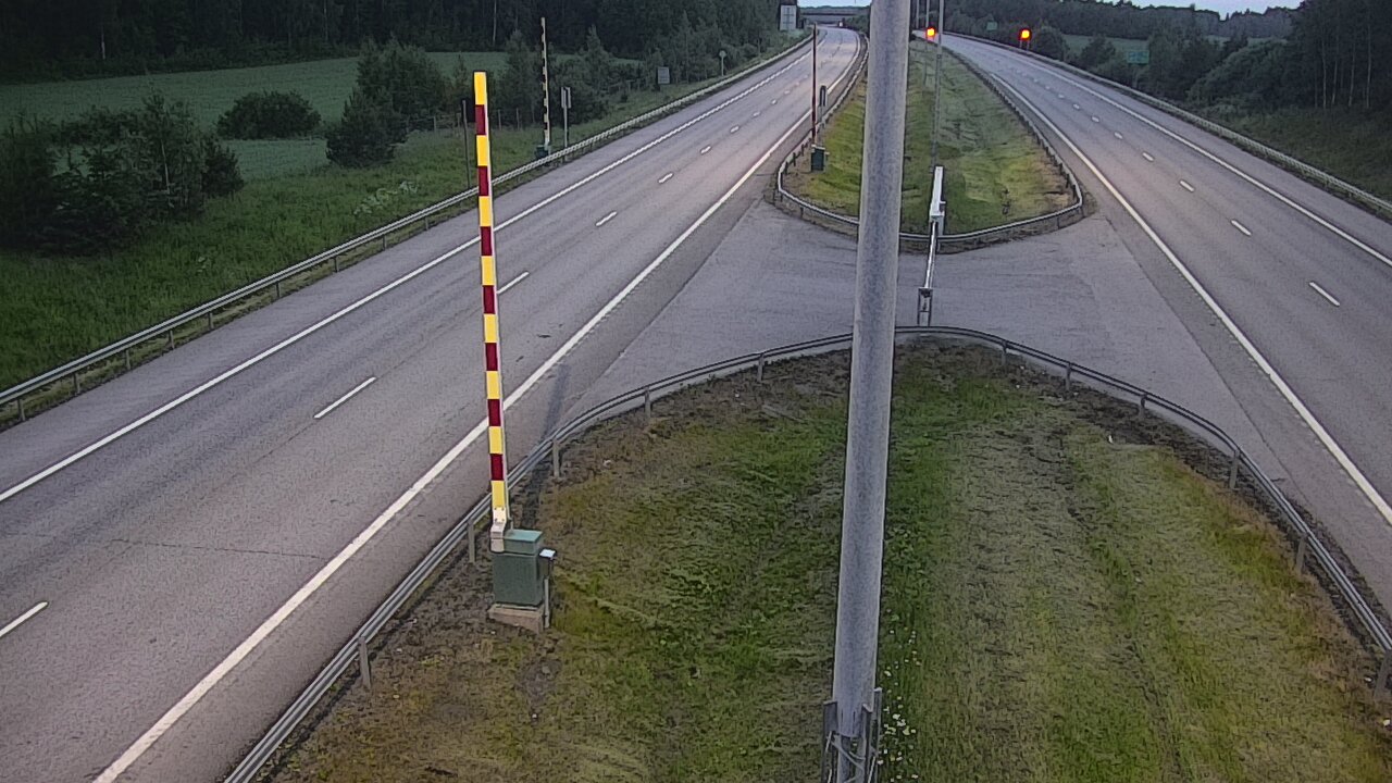 Kelikamerat Kuva Tie 1 Salo, Isokylän tunneli, puomi länsi, Salo, Varsinais-Suomi