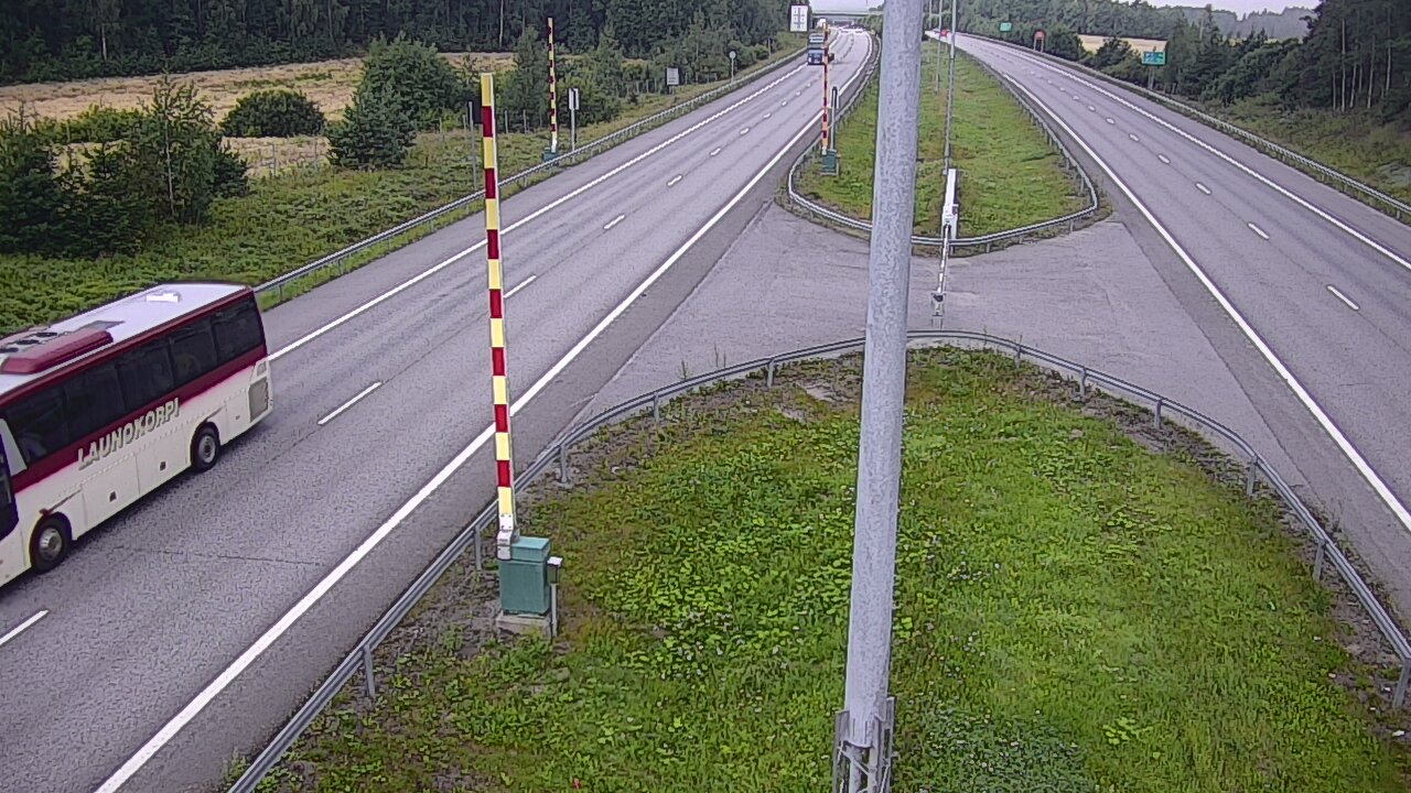 Kelikamerat Kuva Tie 1 Salo, Isokylän tunneli, puomi länsi, Salo, Varsinais-Suomi