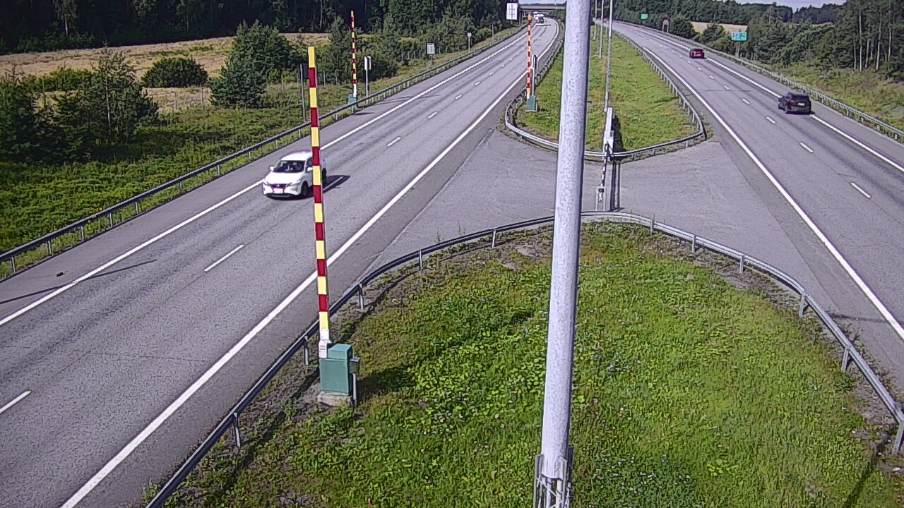 Kelikamerat Kuva Tie 1 Salo, Isokylän tunneli, puomi länsi, Salo, Varsinais-Suomi