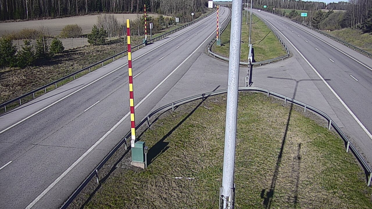 Kelikamerat Kuva Tie 1 Salo, Isokylän tunneli, puomi länsi, Salo, Varsinais-Suomi