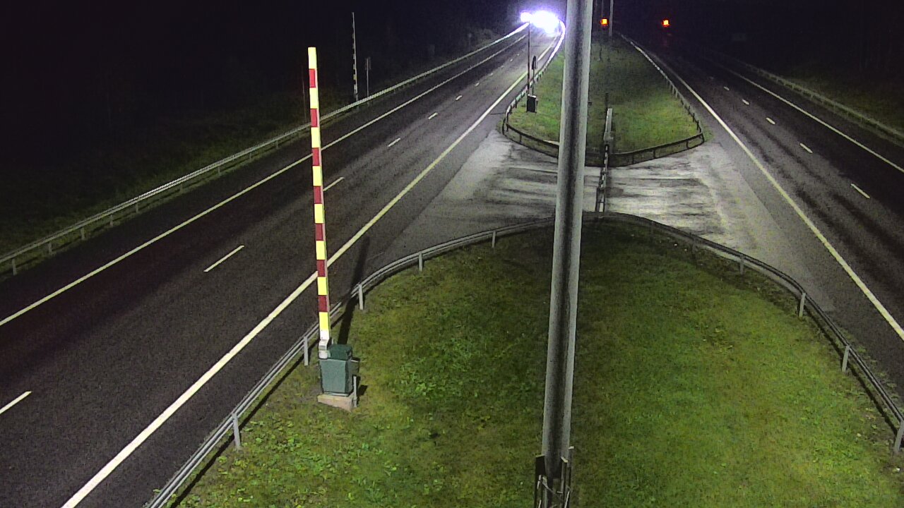 Weather Camera Image Väg 1 Salo, Isokylän tunneli, bom väst, Salo, Varsinais-Suomi