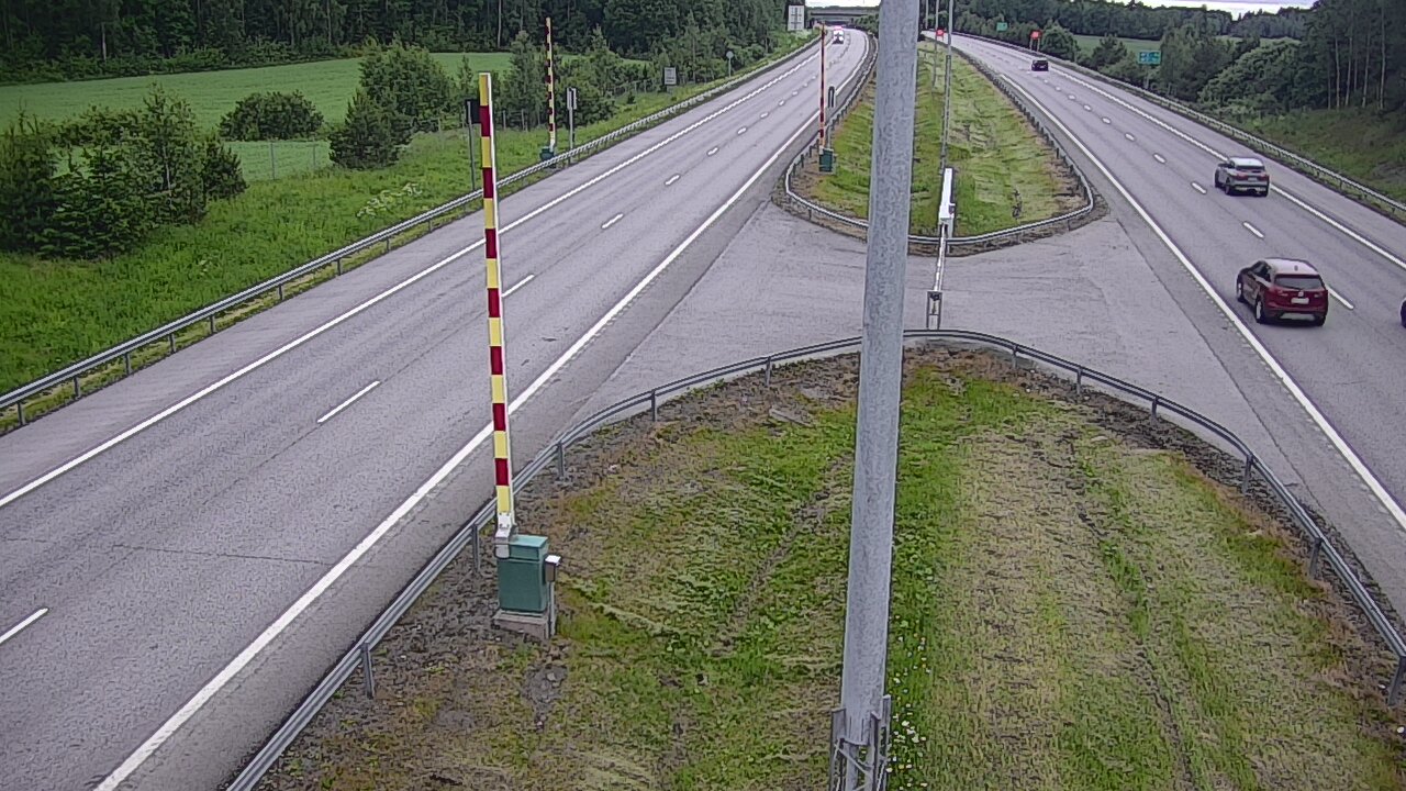 Kelikamerat Kuva Tie 1 Salo, Isokylän tunneli, puomi länsi, Salo, Varsinais-Suomi
