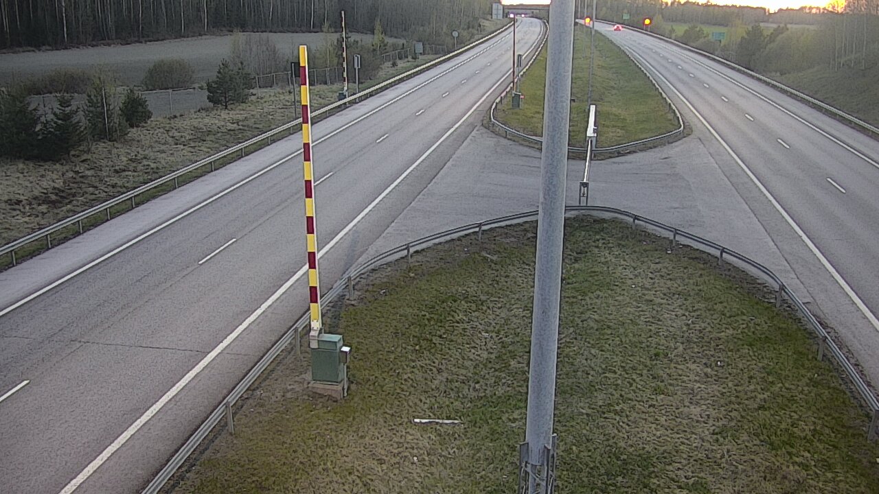 Weather Camera Image Road 1 Salo, Isokylä tunneli, boom west, Salo, Varsinais-Suomi