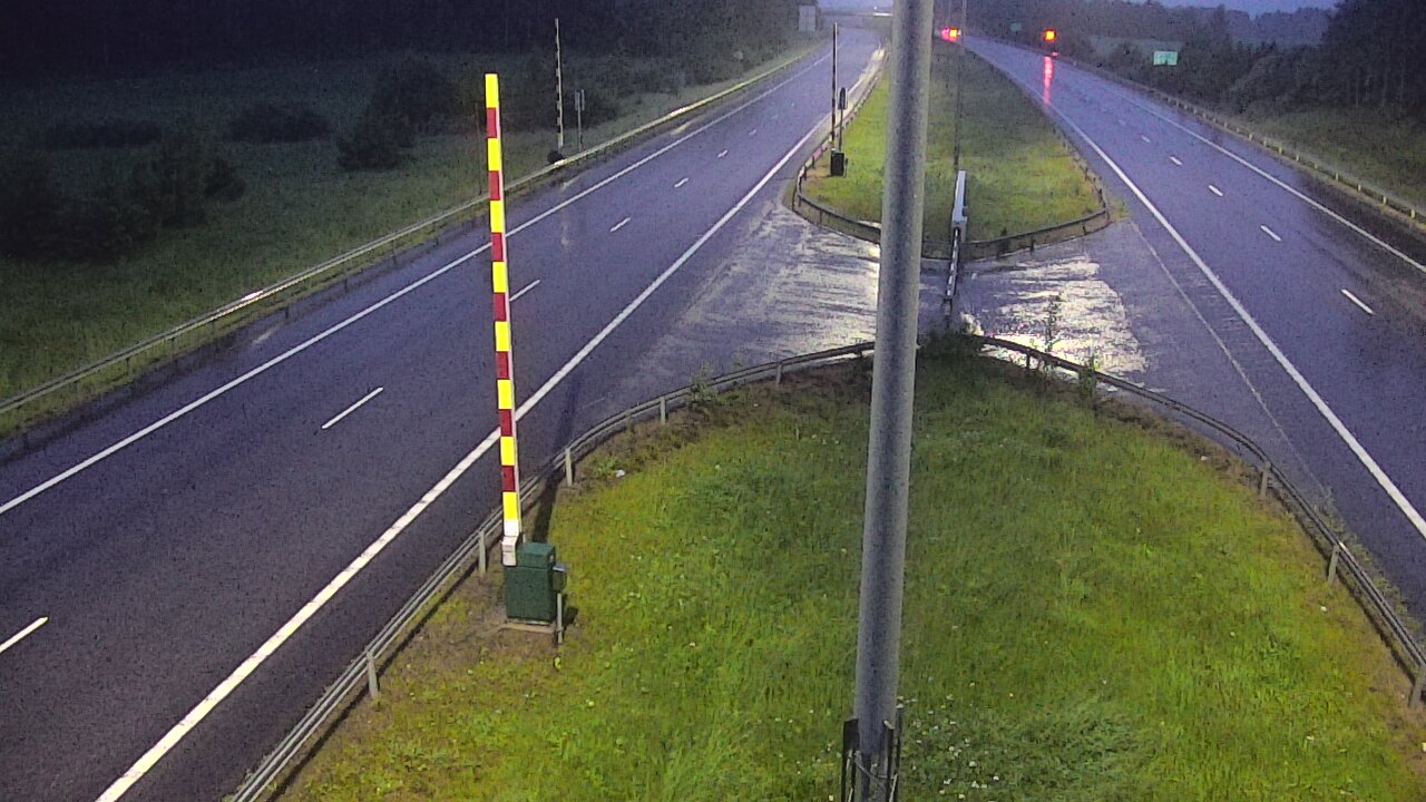 Weather Camera Image Väg 1 Salo, Isokylän tunneli, bom väst, Salo, Varsinais-Suomi