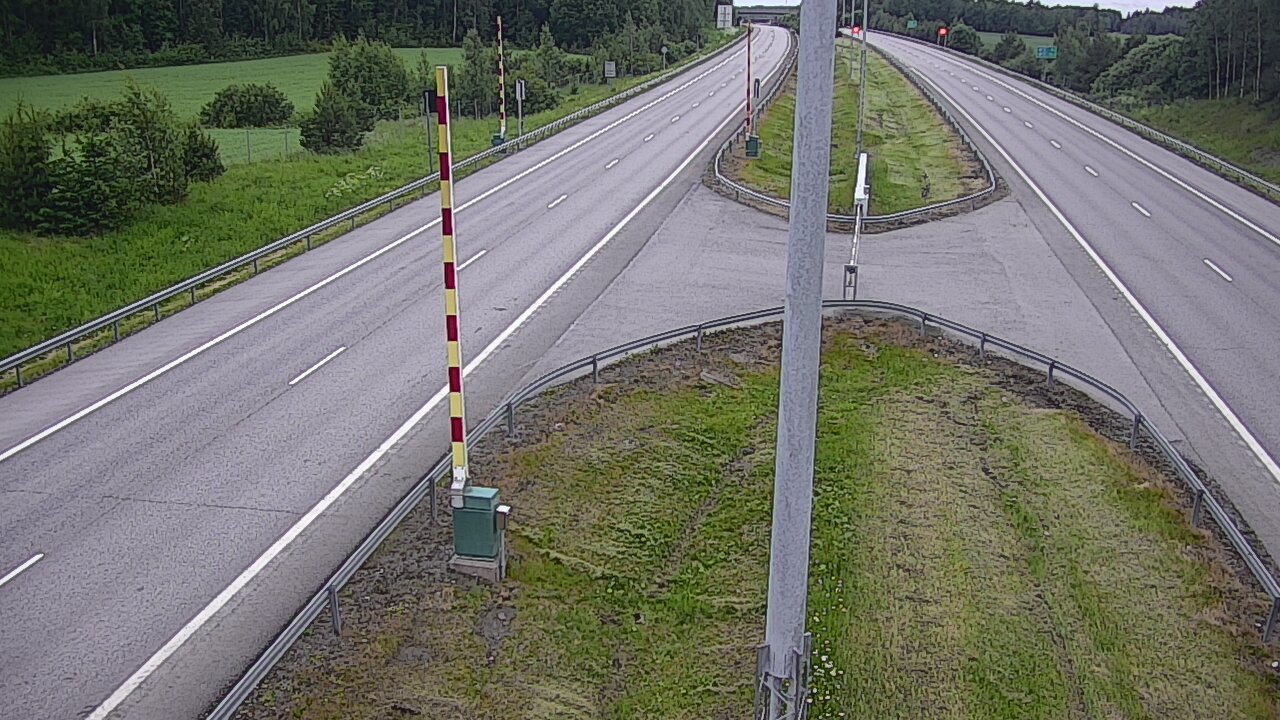 Kelikamerat Kuva Tie 1 Salo, Isokylän tunneli, puomi länsi, Salo, Varsinais-Suomi