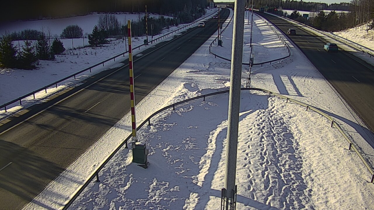 Weather Camera Image Road 1 Salo, Isokylä tunneli, boom west, Salo, Varsinais-Suomi