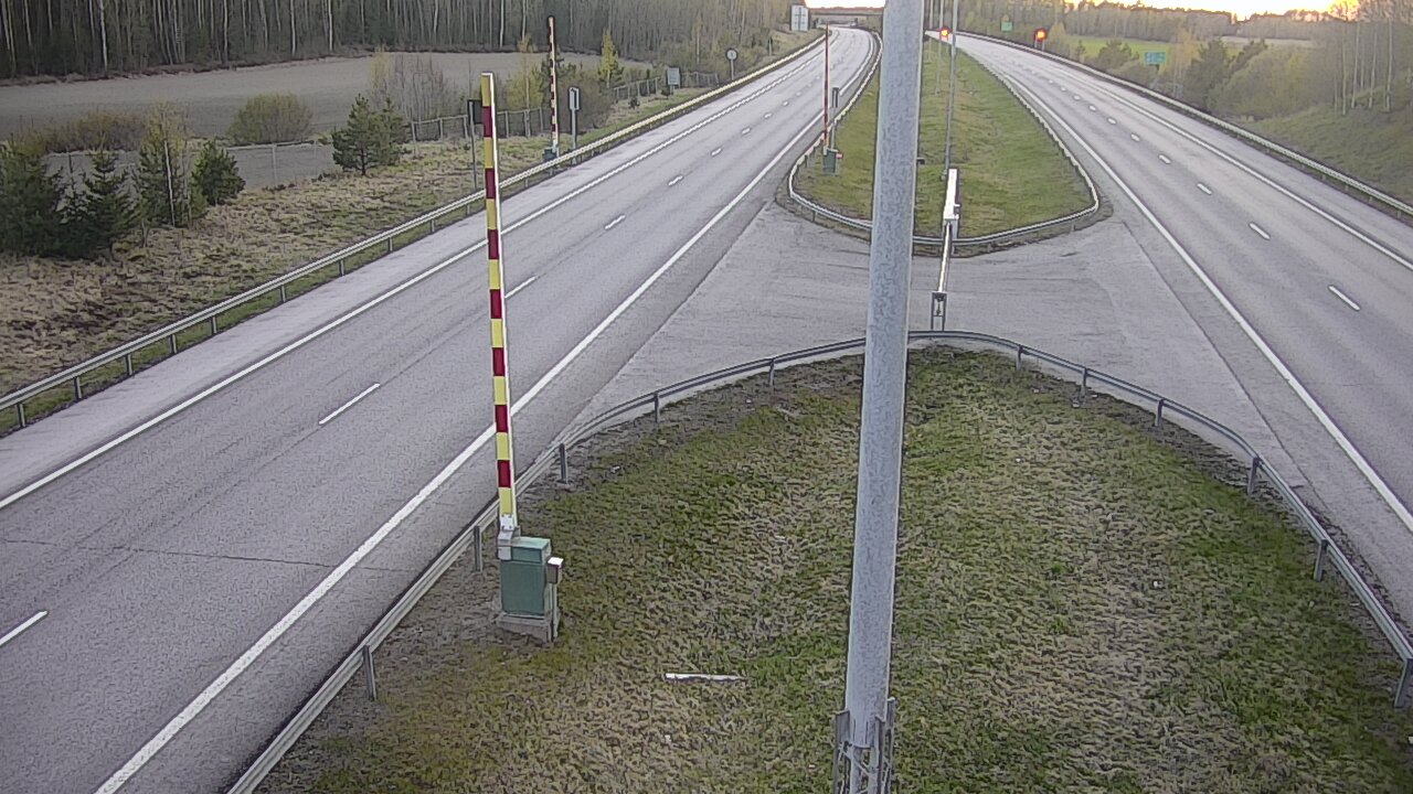 Weather Camera Image Road 1 Salo, Isokylä tunneli, boom west, Salo, Varsinais-Suomi
