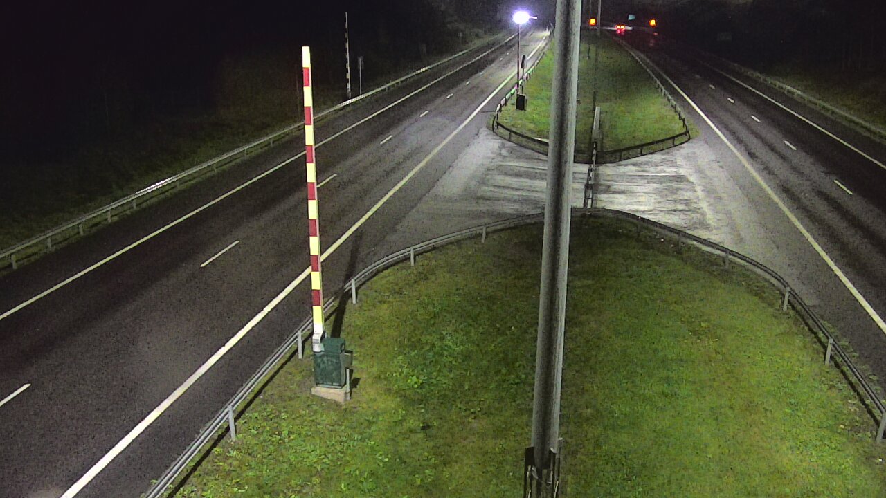 Weather Camera Image Väg 1 Salo, Isokylän tunneli, bom väst, Salo, Varsinais-Suomi