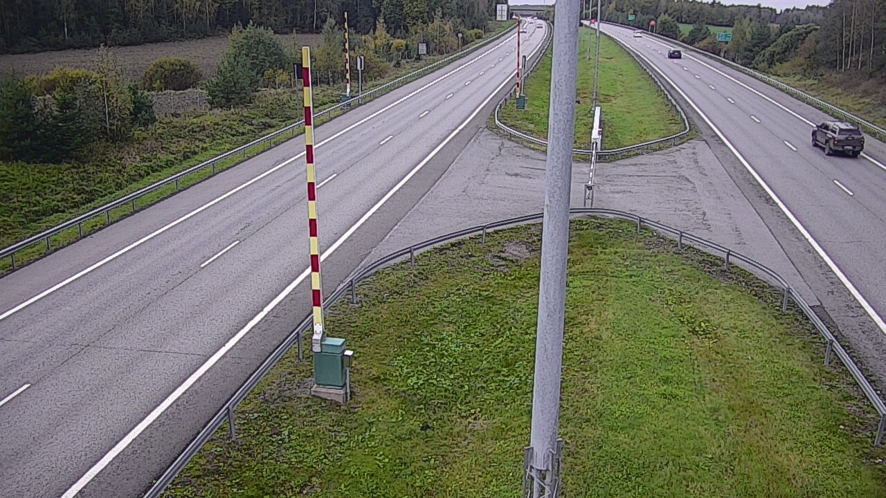 Weather Camera Image Väg 1 Salo, Isokylän tunneli, bom väst, Salo, Varsinais-Suomi