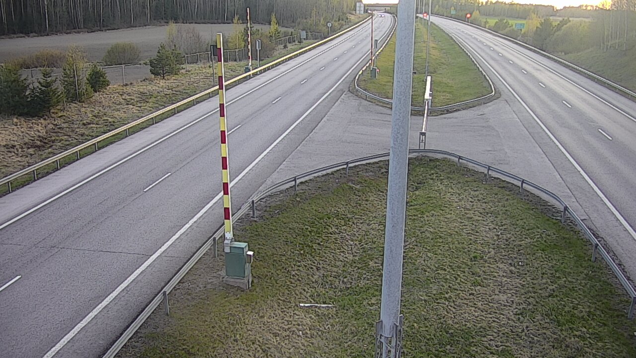 Weather Camera Image Road 1 Salo, Isokylä tunneli, boom west, Salo, Varsinais-Suomi
