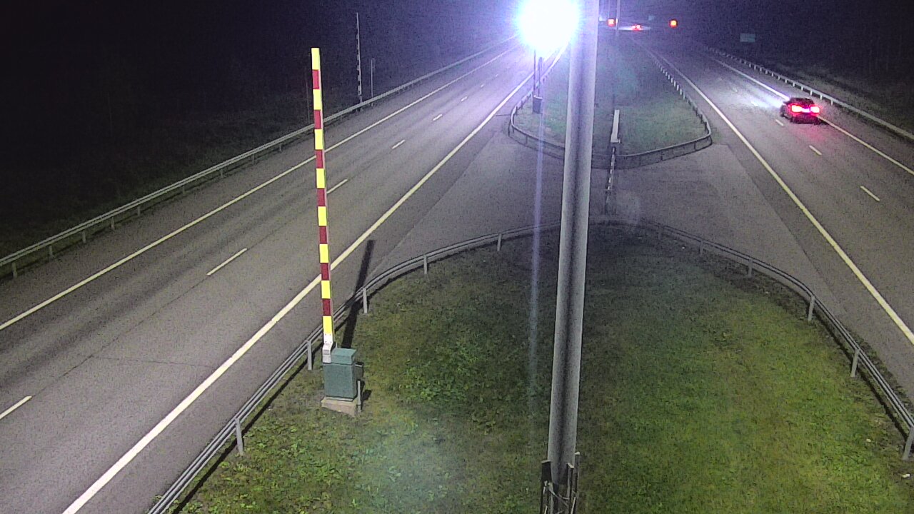 Weather Camera Image Väg 1 Salo, Isokylän tunneli, bom väst, Salo, Varsinais-Suomi
