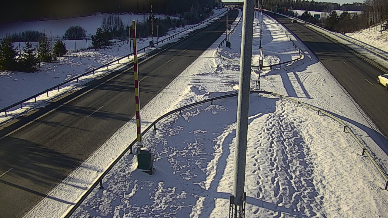 Weather Camera Image Road 1 Salo, Isokylä tunneli, boom west, Salo, Varsinais-Suomi