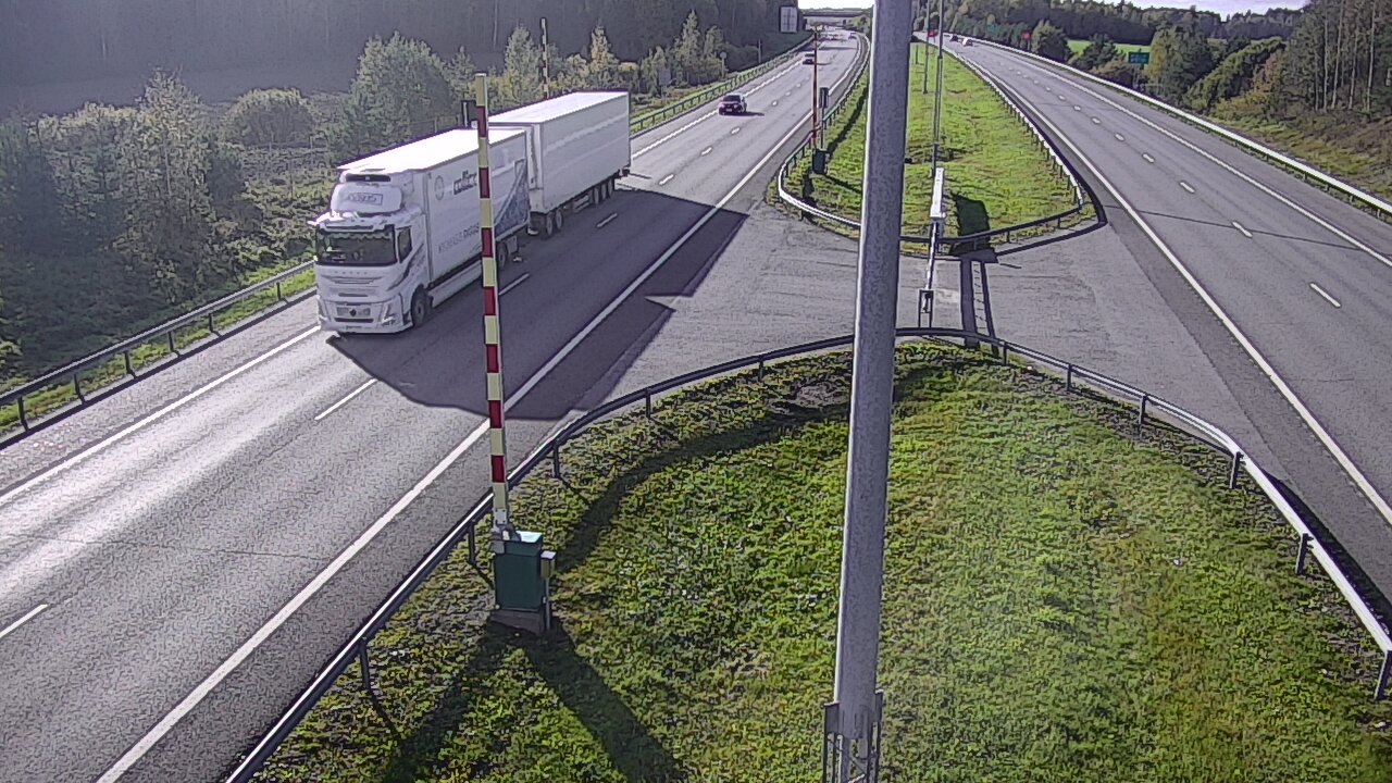 Weather Camera Image Road 1 Salo, Isokylä tunneli, boom west, Salo, Varsinais-Suomi