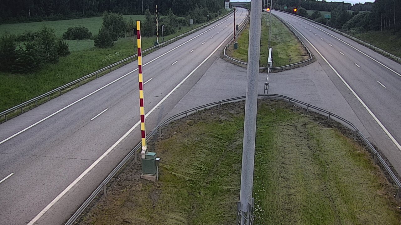 Kelikamerat Kuva Tie 1 Salo, Isokylän tunneli, puomi länsi, Salo, Varsinais-Suomi