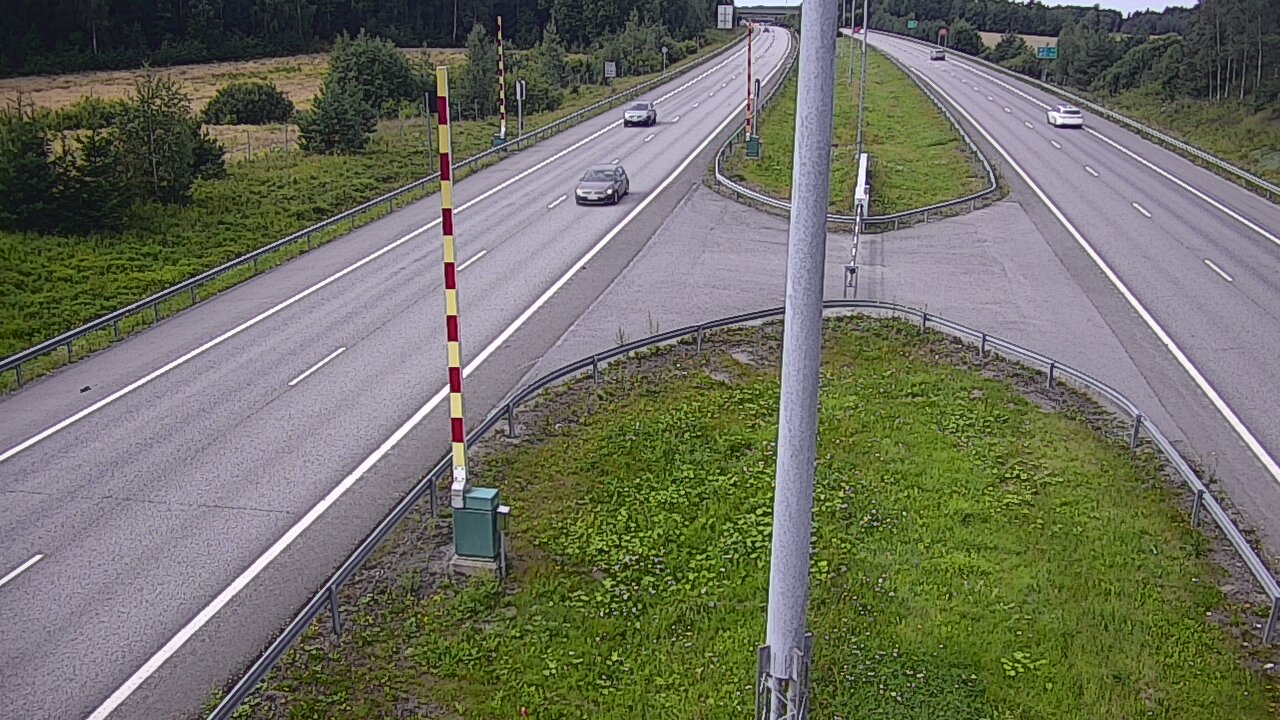 Kelikamerat Kuva Tie 1 Salo, Isokylän tunneli, puomi länsi, Salo, Varsinais-Suomi