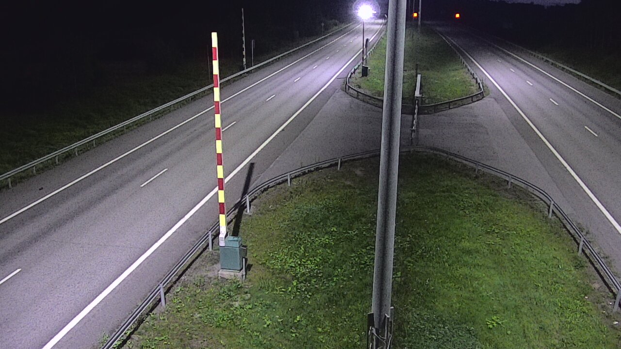 Kelikamerat Kuva Tie 1 Salo, Isokylän tunneli, puomi länsi, Salo, Varsinais-Suomi