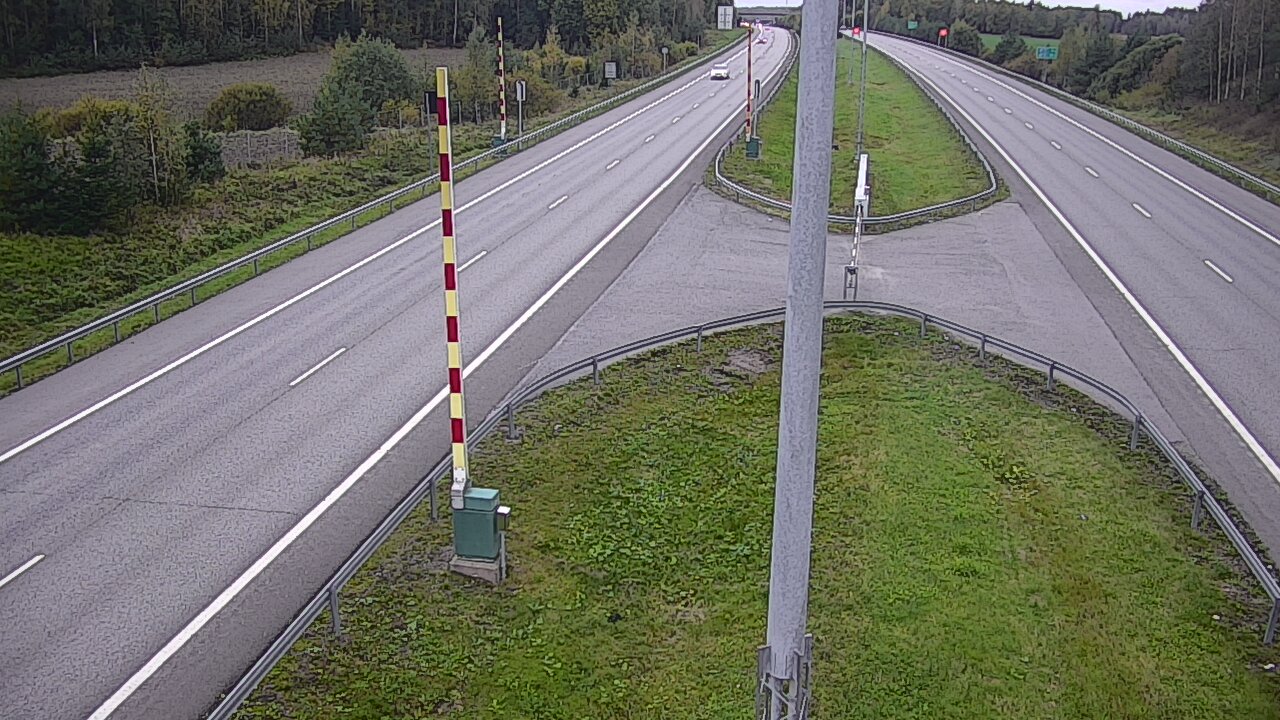 Weather Camera Image Väg 1 Salo, Isokylän tunneli, bom väst, Salo, Varsinais-Suomi