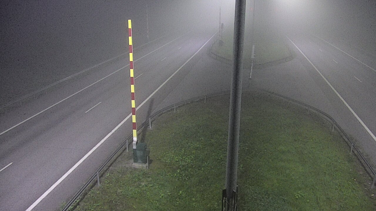 Kelikamerat Kuva Tie 1 Salo, Isokylän tunneli, puomi länsi, Salo, Varsinais-Suomi