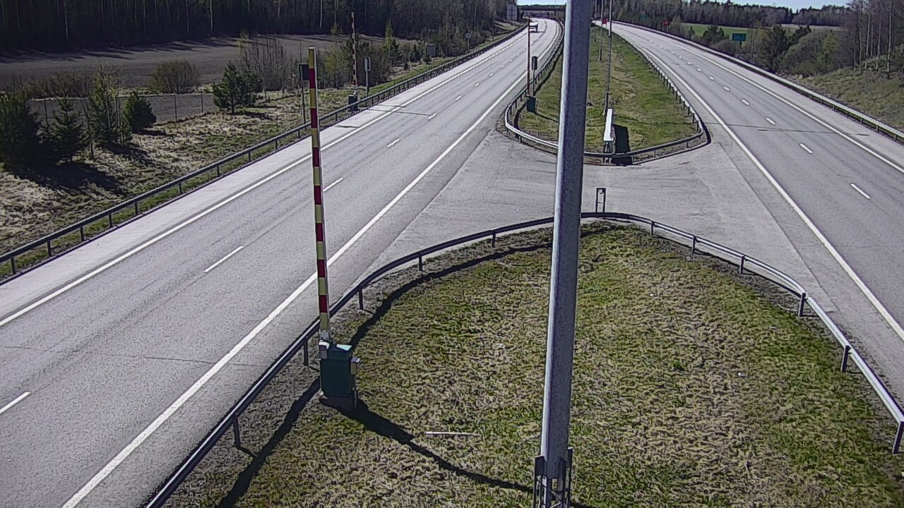 Kelikamerat Kuva Tie 1 Salo, Isokylän tunneli, puomi länsi, Salo, Varsinais-Suomi