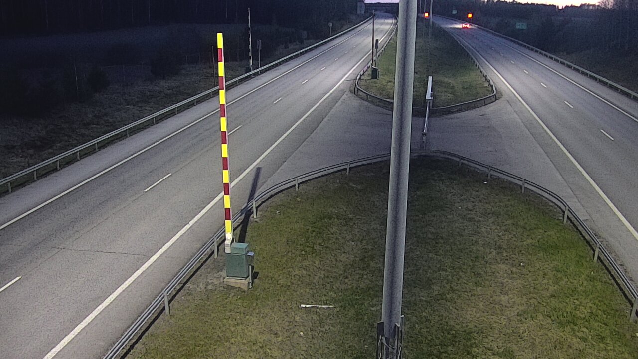 Weather Camera Image Road 1 Salo, Isokylä tunneli, boom west, Salo, Varsinais-Suomi