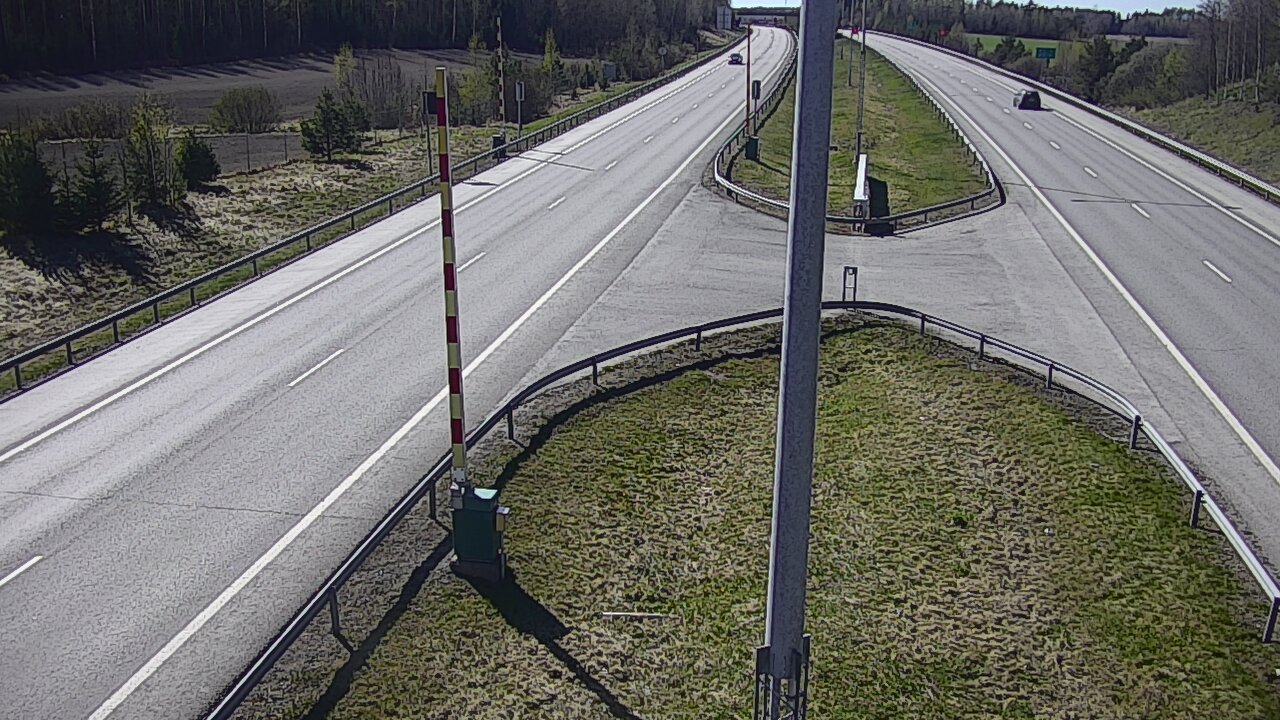 Kelikamerat Kuva Tie 1 Salo, Isokylän tunneli, puomi länsi, Salo, Varsinais-Suomi