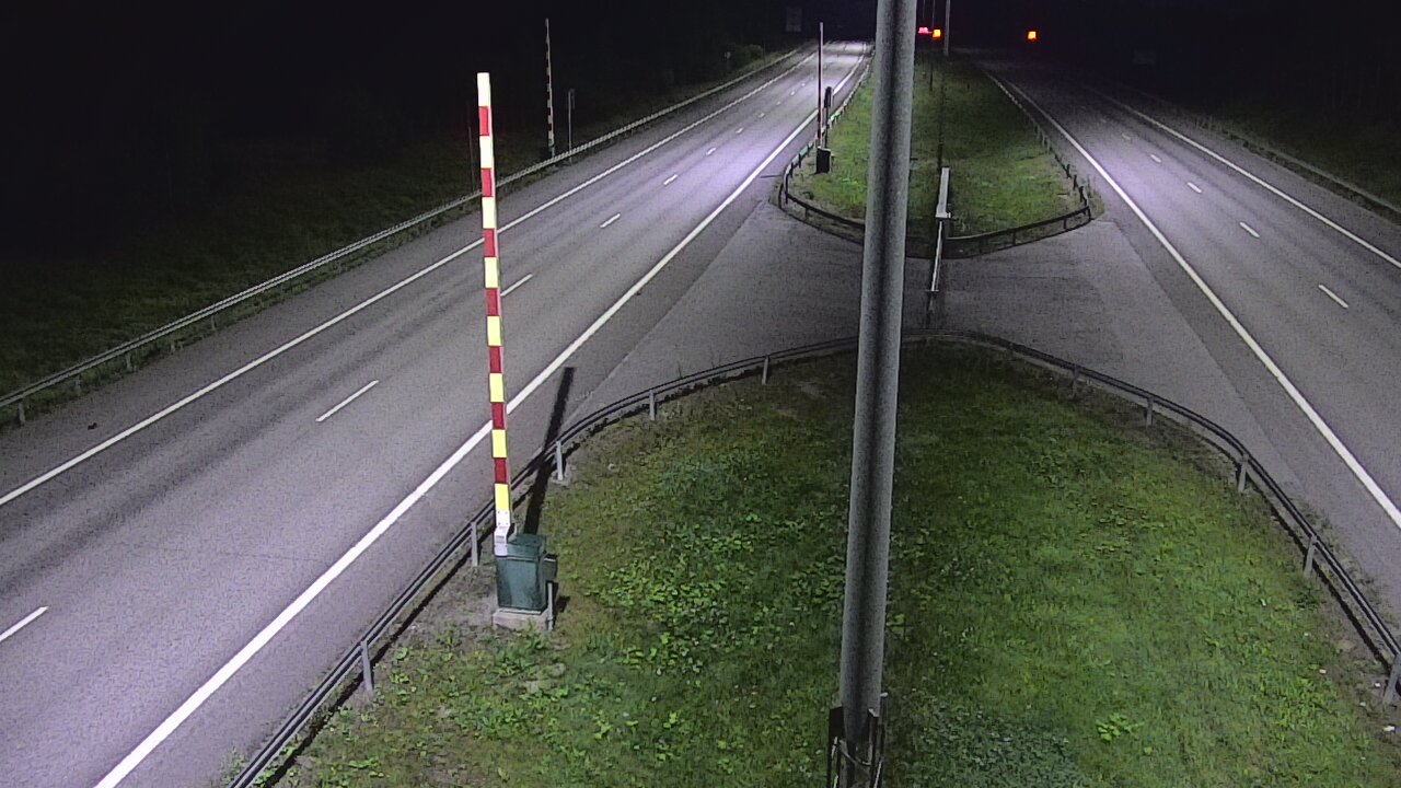 Kelikamerat Kuva Tie 1 Salo, Isokylän tunneli, puomi länsi, Salo, Varsinais-Suomi