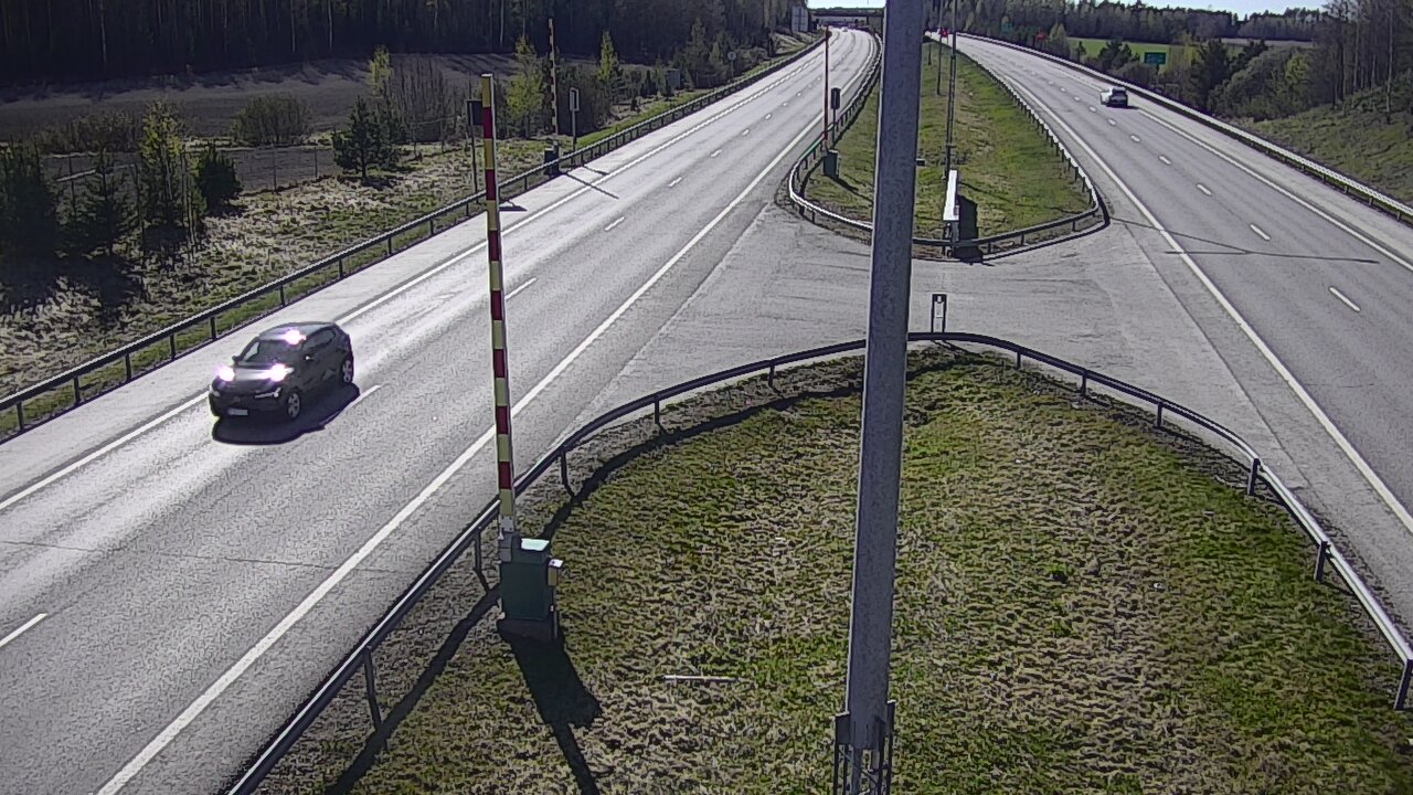 Kelikamerat Kuva Tie 1 Salo, Isokylän tunneli, puomi länsi, Salo, Varsinais-Suomi