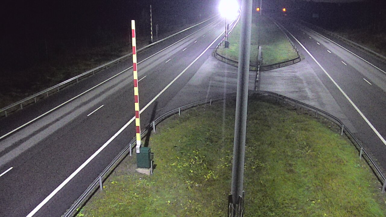 Kelikamerat Kuva Tie 1 Salo, Isokylän tunneli, puomi länsi, Salo, Varsinais-Suomi